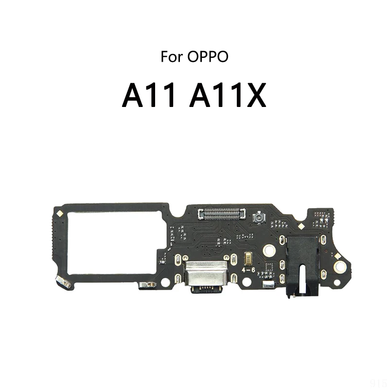 Puerto de base de carga USB, conector Jack, Cable flexible para OPPO A9 Pro, A9X, A11, A11X, A11S, A12, A15, A15S, A16S, módulo de placa de carga