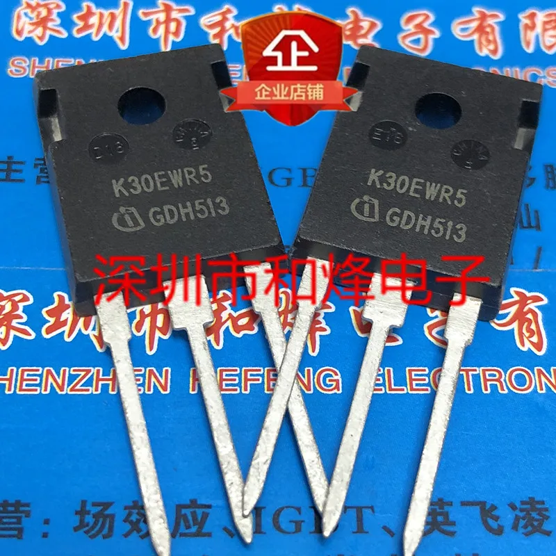 5 uds-10 Uds K30EWR5 IKW30N65WR5 TO-247 650V 40A la mejor calidad de envío rápido