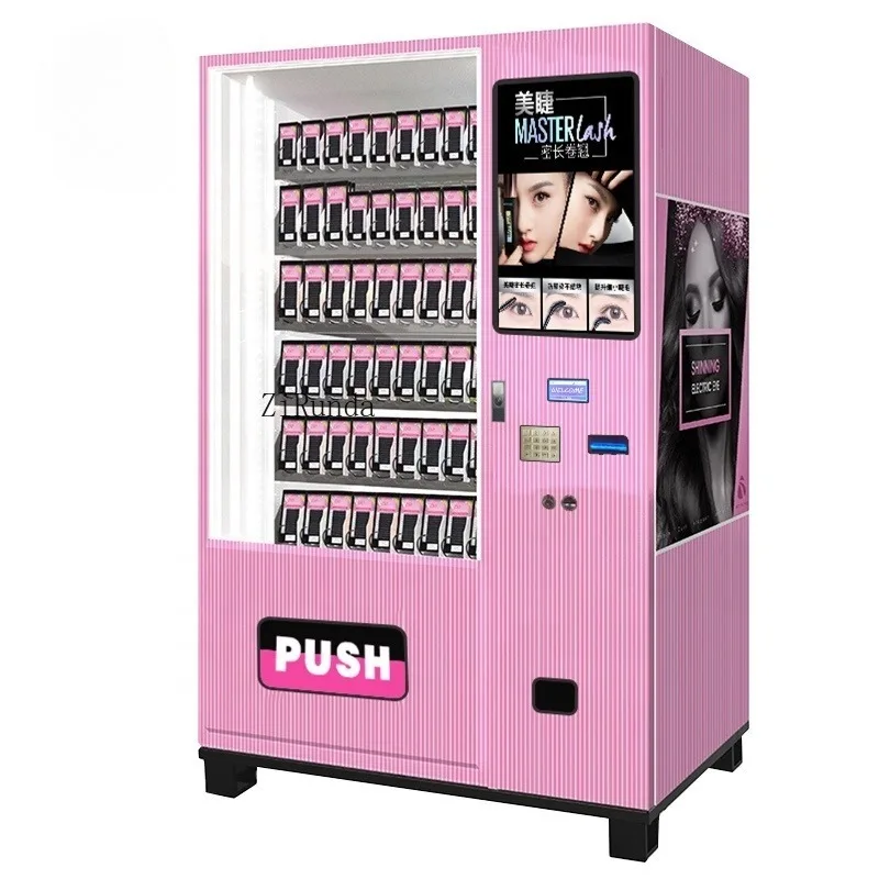 Large capacity, self-service beauty  vending machine, inch touchscreen