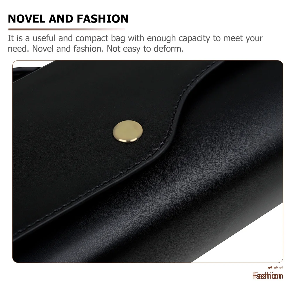 1Pcs Flute Bag Portable Handbag Black Lightweight Case Durable Waterproof Musical Instrument Storage Box Carrying