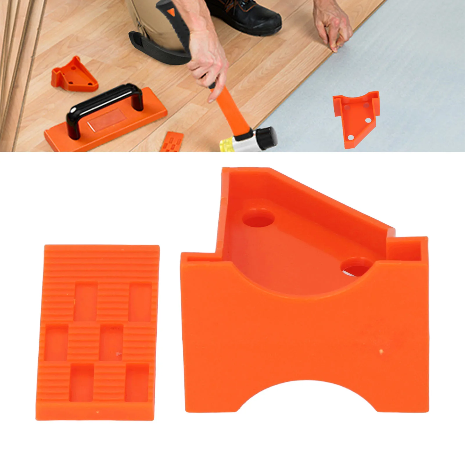 

Laminate Flooring Spacer 1/4 Inch 1/2 Inch Gap Flooring Spacer Set for Wood Hardwood LVT Subflooring Floor Spacer