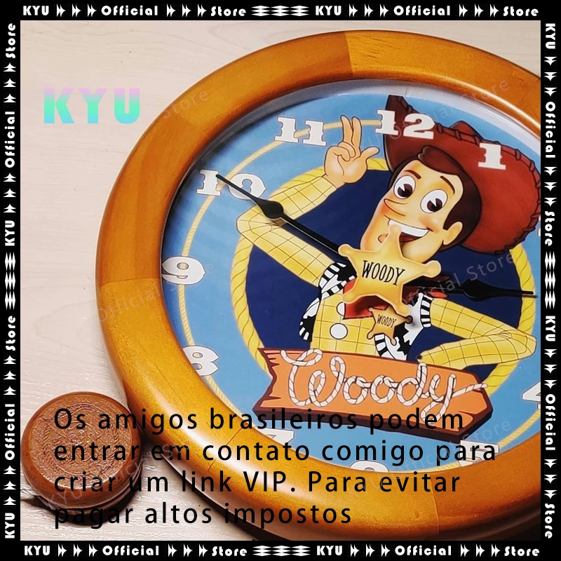 D-KOp Handmade Products Disney Toy Story Woody Clock In Andy's Room Andy Woody Clock D-KOp