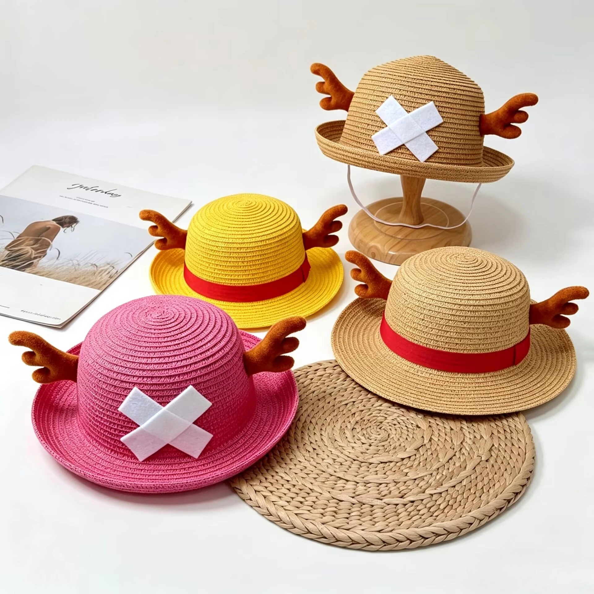 Straw Hat Summer - Nouveau chapeau de paille de dessin
