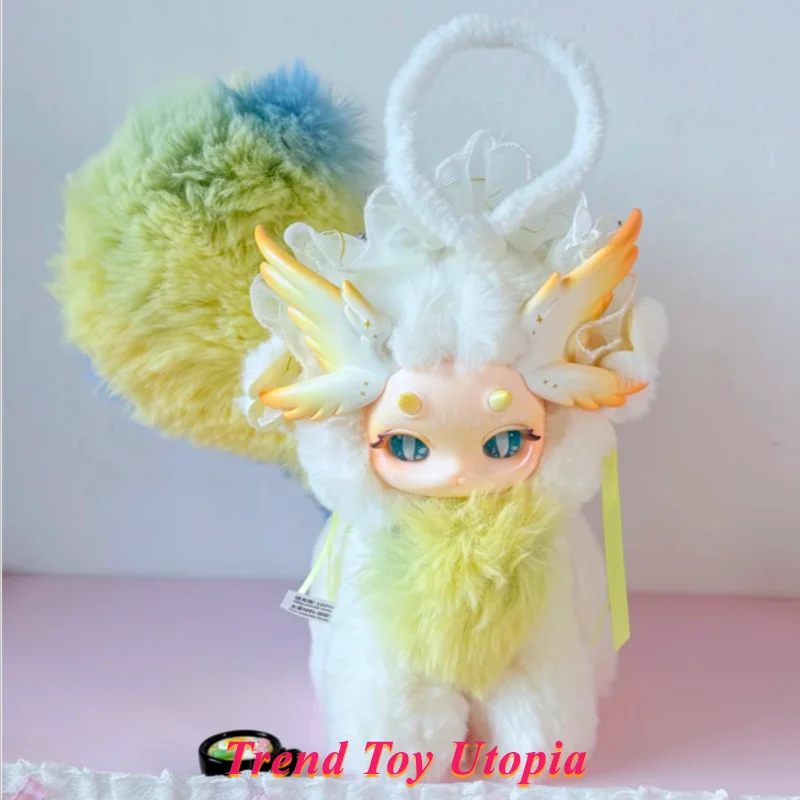 Genuine Dot Dot Dot Rabbit Rabbit Dragon II Hand Puppet Imagination Creature Magic School Series Trendy Toys Plush Blind Box 
