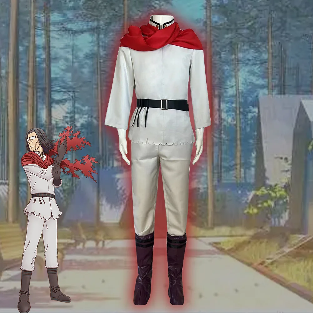 Costume de Cosplay Anime Unmunfrom Another World, Yousuke Isekai Ojisan Shibazaki, Perruques Ojisan Unmunwigs, Gants, Chaussures, Couvre-uniforme, Cadeau