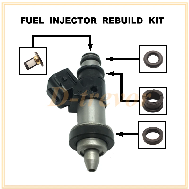 Fuel Injector Repair Kits forHonda CRV CR-V 1999-2001 2.0L S2000 06164-PCA-000 15710-24F00