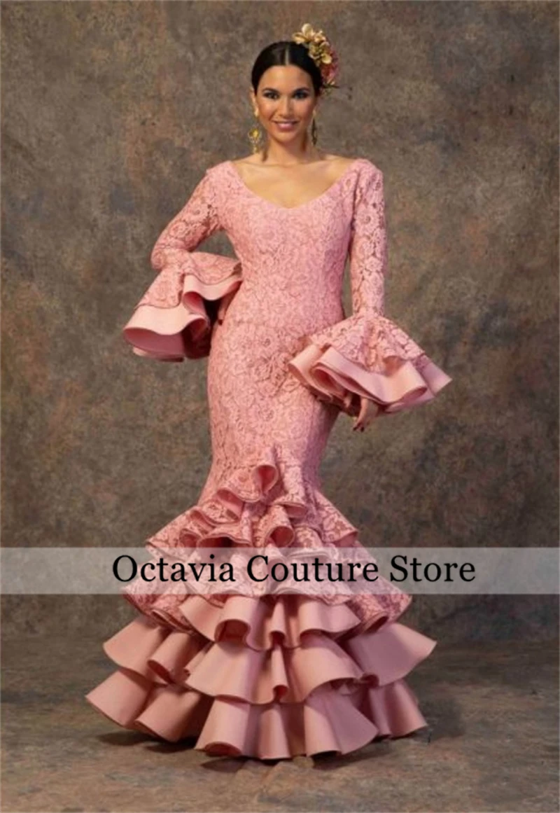 Pink Lace Aso Ebi E… - image