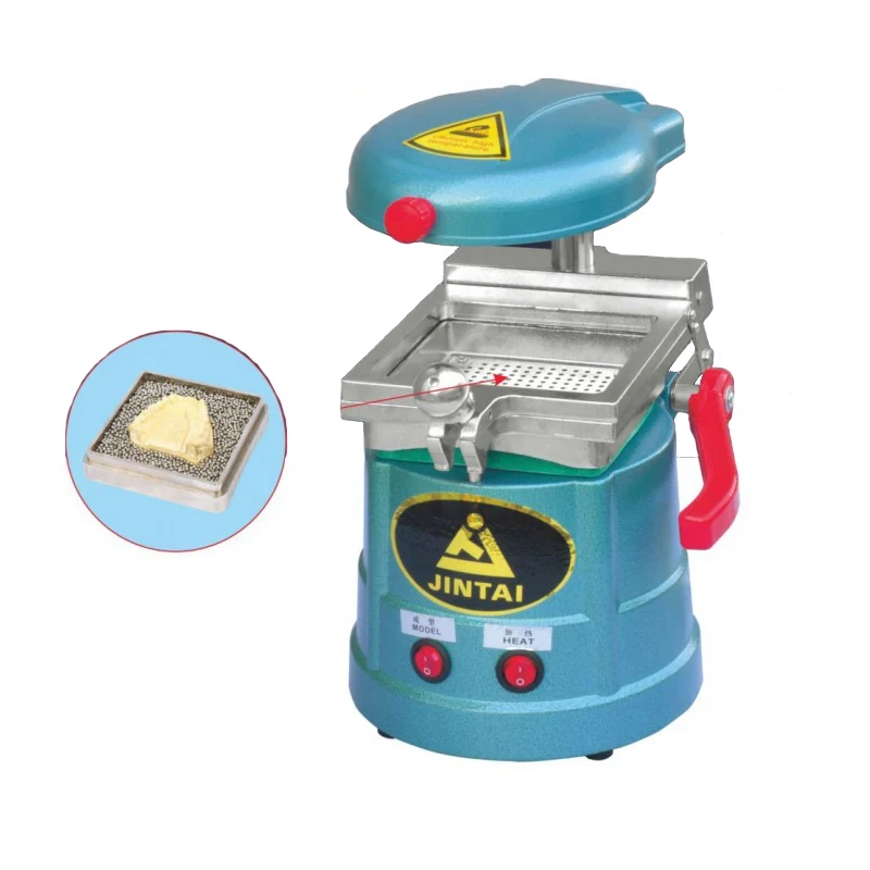 Dental Vacuum Former Laminating Machine Vacuum Forming Machine for Oral Material Orthodontic Retainer - view 2