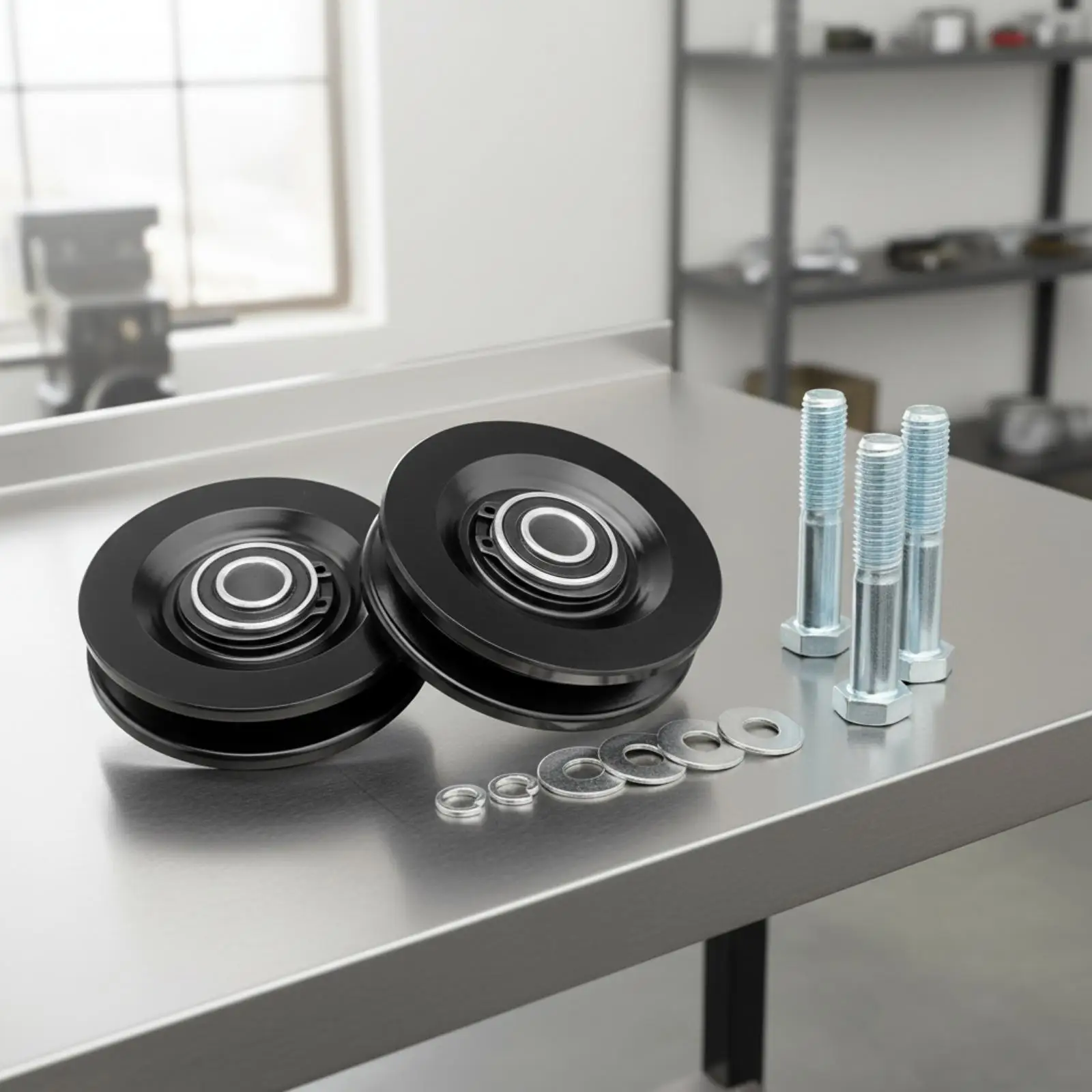 4 Pieces Replacement Part Easy Installation TranzSporter Replacement Roller for Service Technicians, Workshops