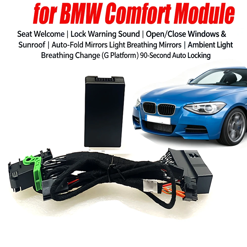 for BMW Comfort Access Module Auto Window Close Mirror Folding Seat Welcome Light Ambient Breath Light Auto Lock G Chassis