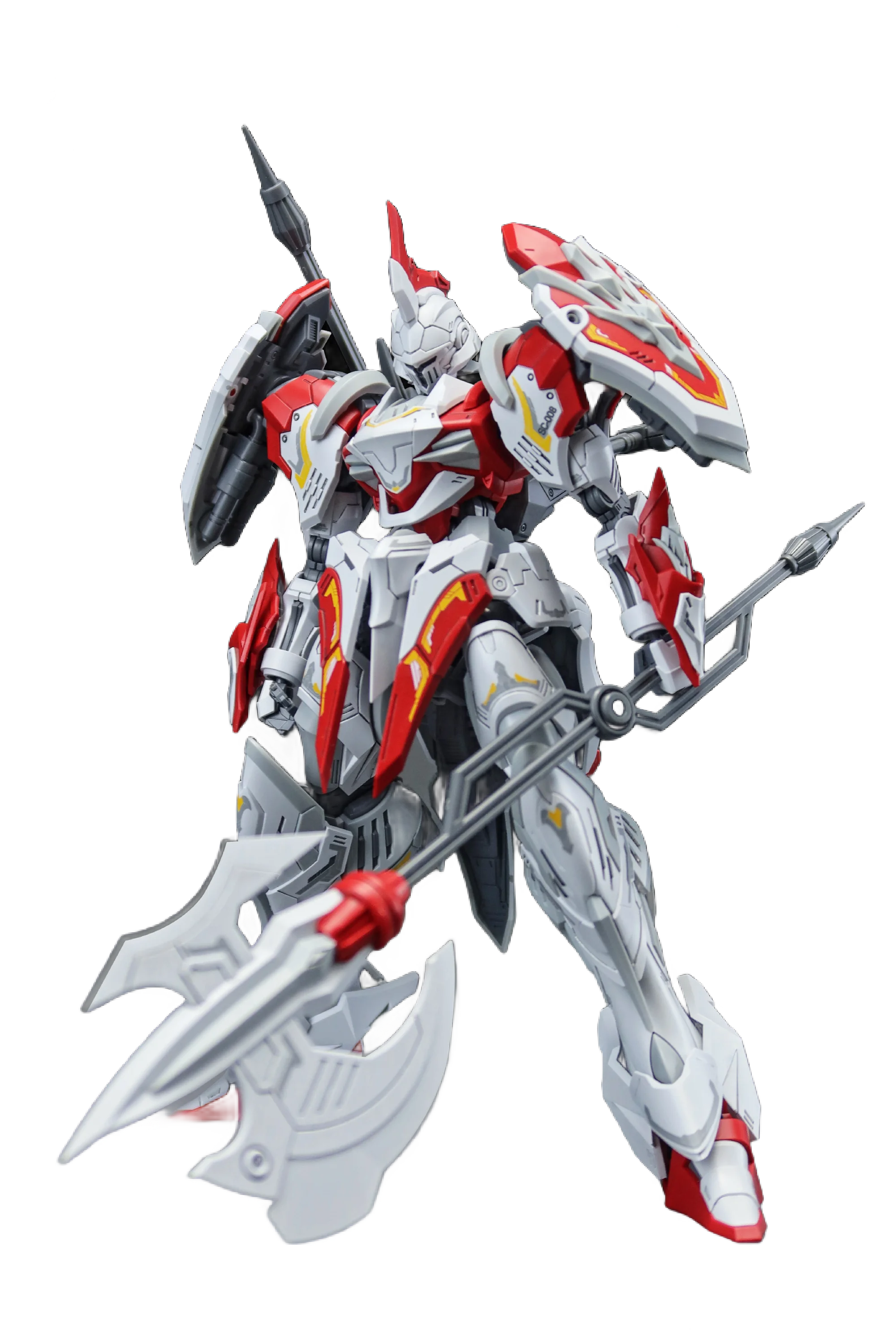 【らす】borena セット SNAA Model 1/144 SC-008「円卓の騎士」ソウルスピア・ラモラック