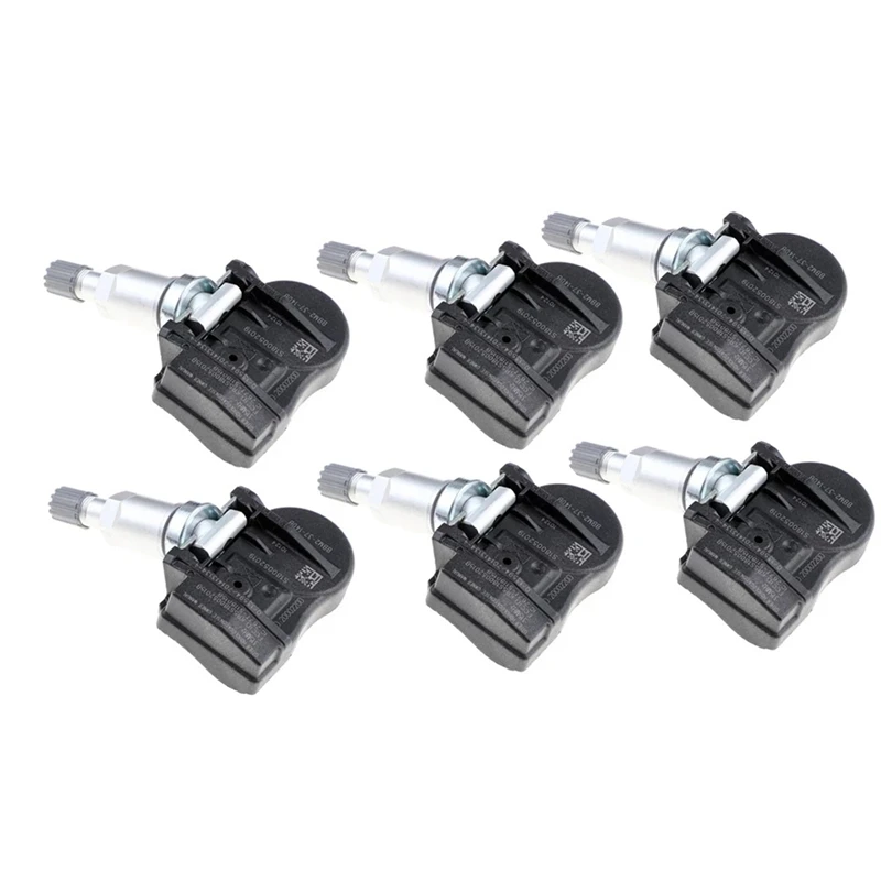 6PCS BHA4-37-140A Tire Pressure Sensor For Mazda 2 3 5 6 Mazda CX-3 CX-5 CX-7 CX-9 MX-5 RX-8 2004-2020 Tyre Monitor