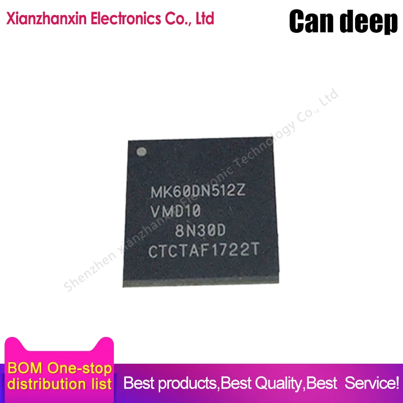 1pcs/lot MK60DN512ZVMD10 MK60DN512Z BGA-144 Smart car microcontroller chip