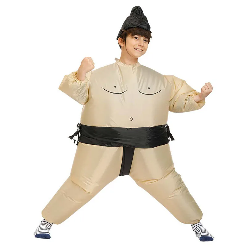 Halloween Cosplay Costumes Sumo Fighter Inflatable Christmas Wrestling Party Role Play Dress Up for Kids and Adult