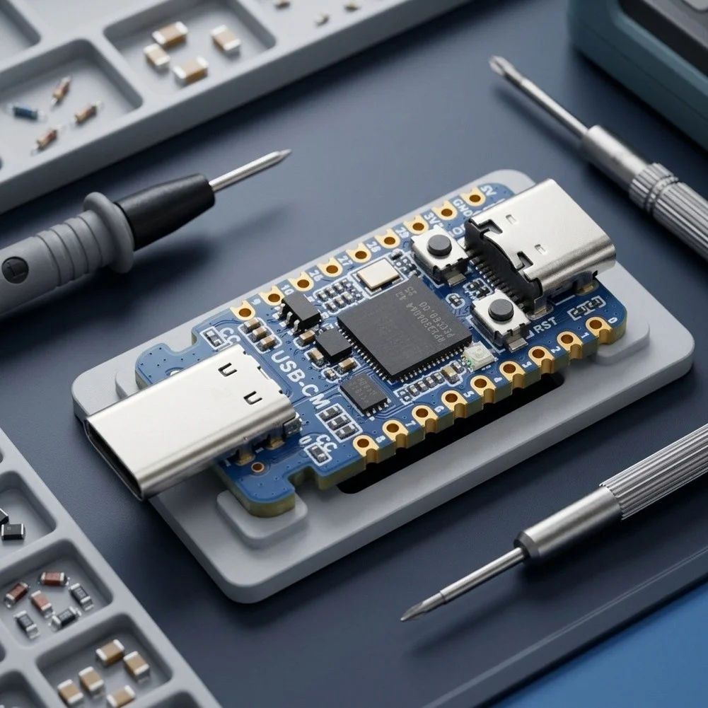 RP2350-USB-C/CM Microcontroller Development Board Dual-core Dual-architecture Microcontroller Development Board