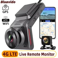 4G SIM Dash Cam Full HD 1080P WiFi GPS Logger Remote Live View Dual   Camera Video Loop Recording 24H Parking Guard Night Vision