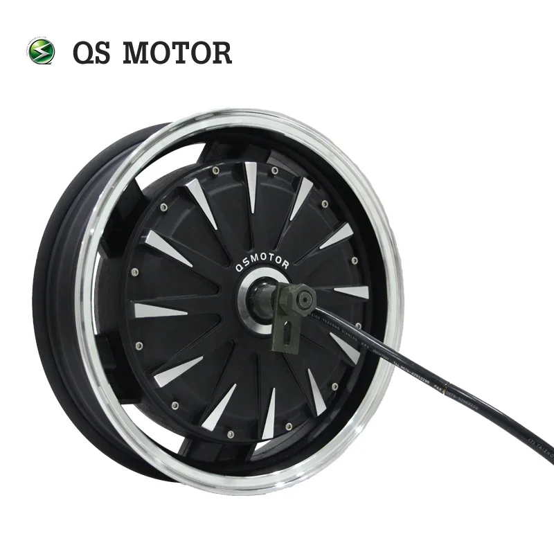 Motore con mozzo ruota per ciclomotore BLDC da 14 * 3,5 pollici 1500 W 30 H 48 V a 72 V V1.12 per moto elettrica