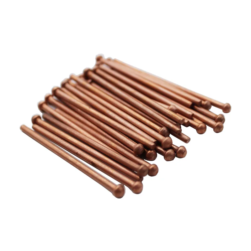 2.5x50mm Stud Welding Nails Draw Pins Copper Spot Welding Tool Stud Welder