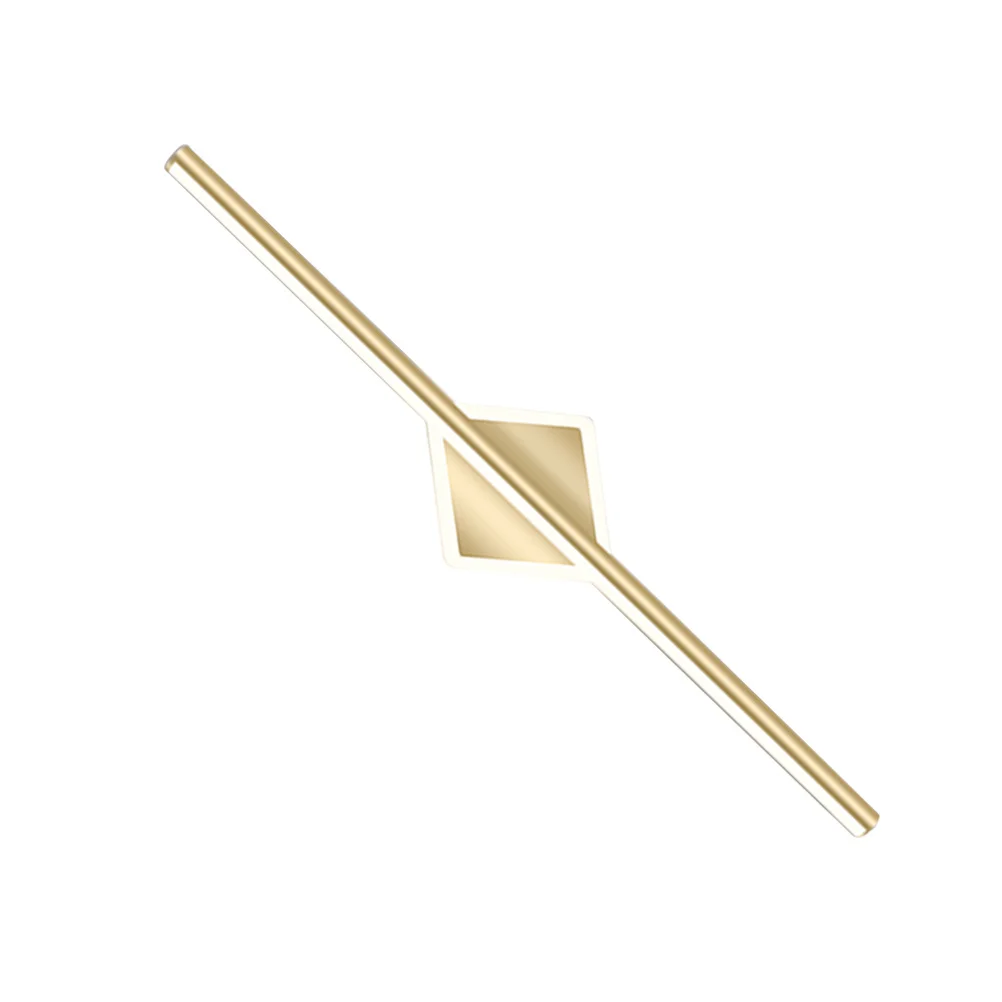 Creative LED Mirror Front Light Alloy Simple Makeup Mirror Wall Lamp Warm Light Vanity Indoor Bathroom Lighting Fixture