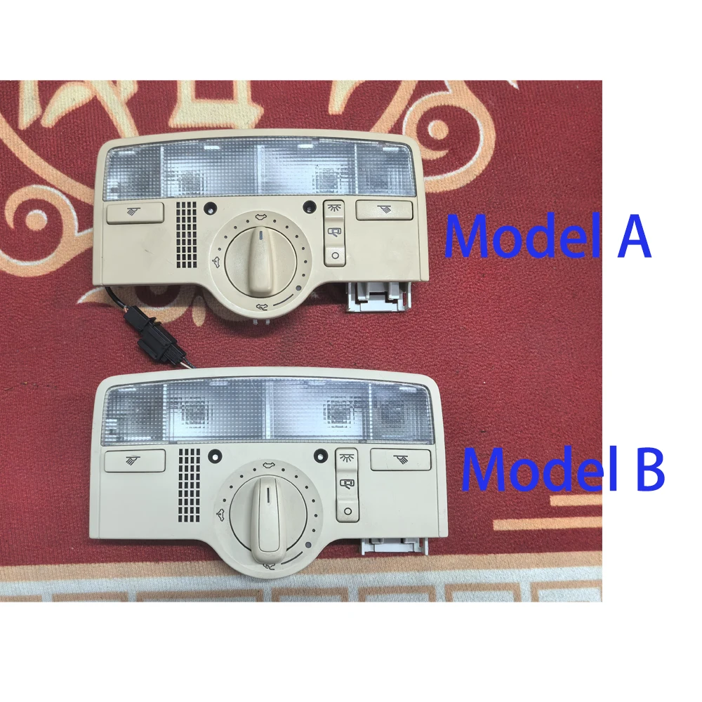

Светильник салонный (плафон) для Passat B5, Golf 4, Bora с люком, цветной, 3BD 947 105 B, 3BD947105B