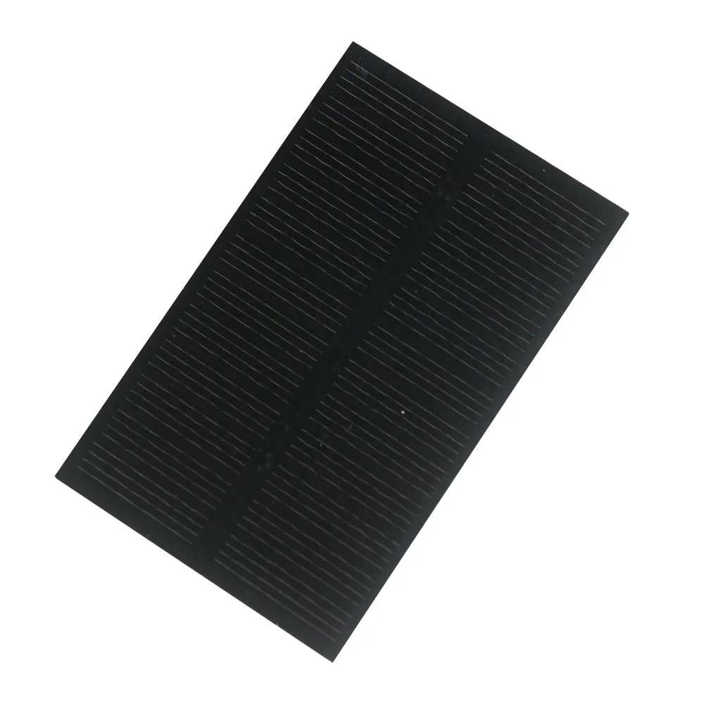 工場小型太陽電池 0.6 ワット ETFE 単結晶ミニソーラーパネル 80*50 ミリメートル 3.7 V-6 V 電子玩具充電用