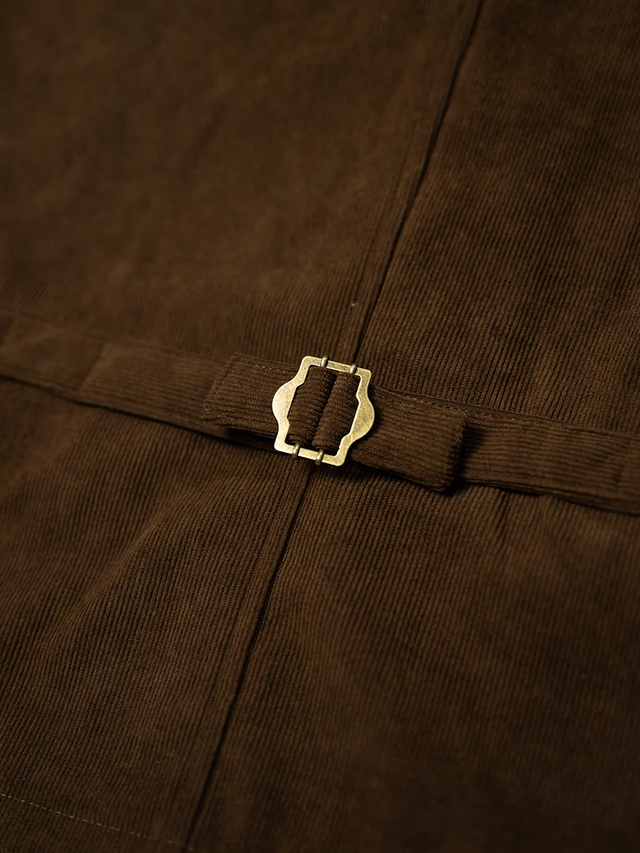 เสื้อกั๊กผ้าลูกฟูกสไตล์เรโทรอั - Corduroy Jacket Men บทวิจารณ์และราคา