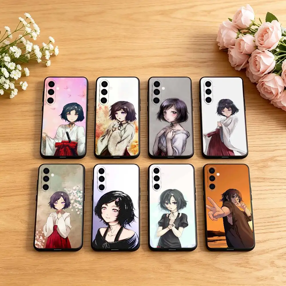 Steins Gate Luka Urushibara Phone Case Black Silicone Soft For Samsung Galaxy A73,A72,A71,A70,A53,A52,A51