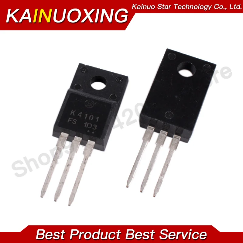 10 Buah 2SK4101 K4101 7A 650V 2SK4096 K4096 8A 500V TO-220F MOS Transistor Efek Medan