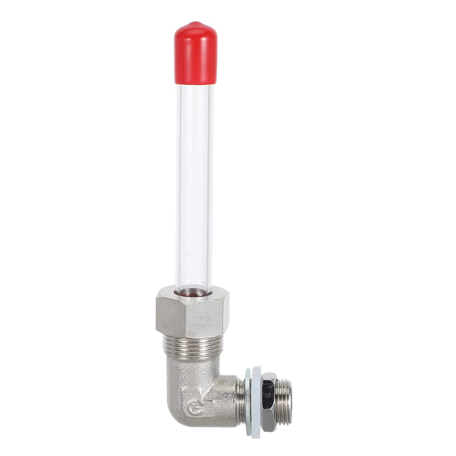 Water Tank Level Gauge L-Shaped Industrial Boiler Liquid Indicator Fire Pools Workshop Application Thread 38 Accurate