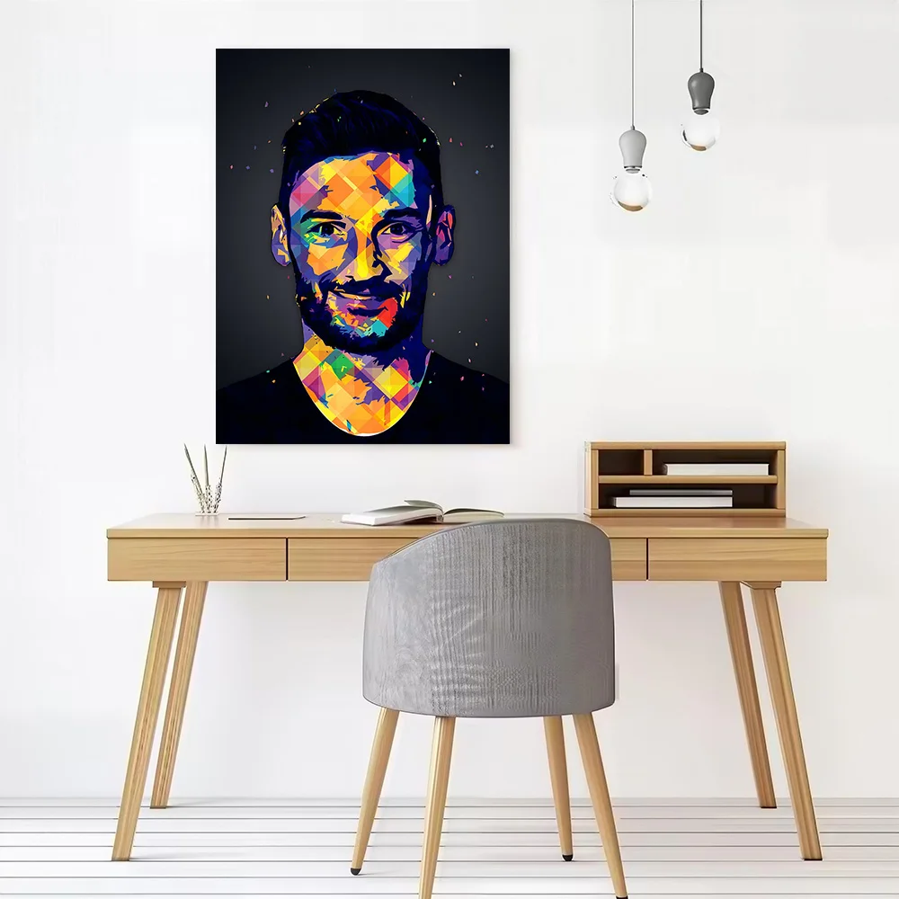 Hugo Lloris 1 Canvas Poster Customizable Printed Canvas Painting Wall Art for Fans Interior Accessories Living Room Decorations