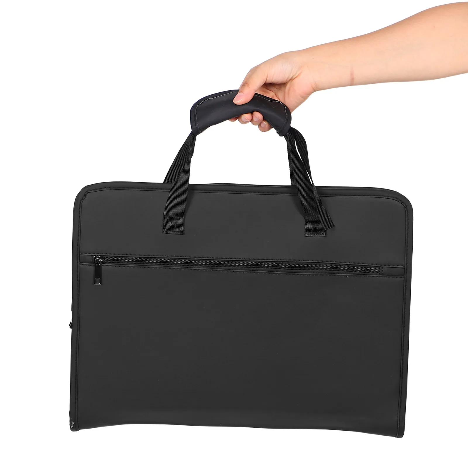 

Foldable Car Steering Wheel Desk Pu Multi-Functional Laptop Tray With Storage Bag For Backseat Front Seat Organizing