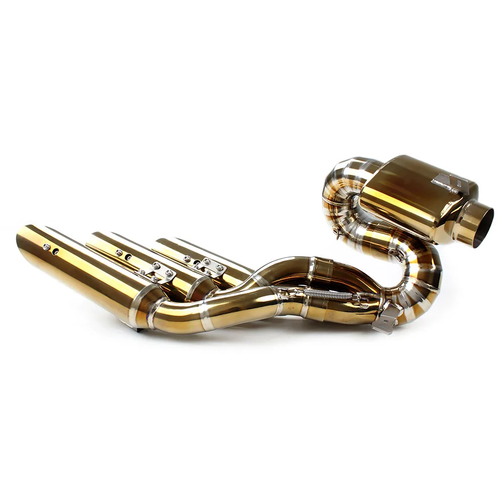 For B800/D800 F3 2018 Motorcycle Exhaust System Stainless Steel 304 Exhaust Pipe 5