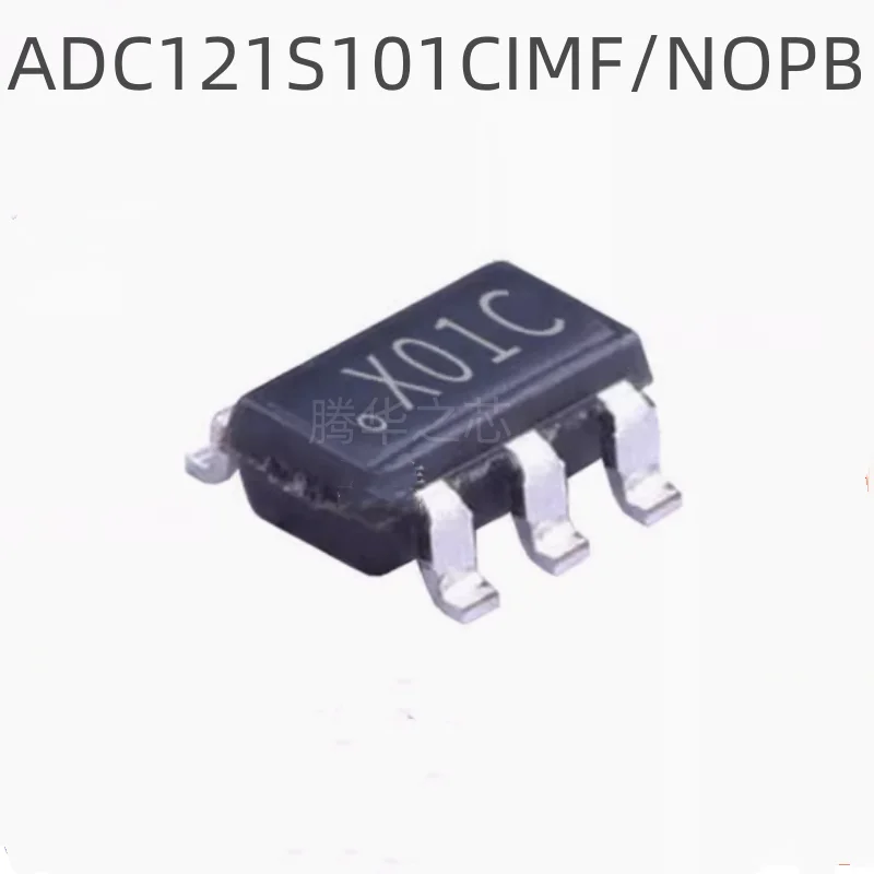 5PCS new ADC121S101CIMF/NOPB package SOT23-6 ADC converter chip silkscreen X01C ADC121S101