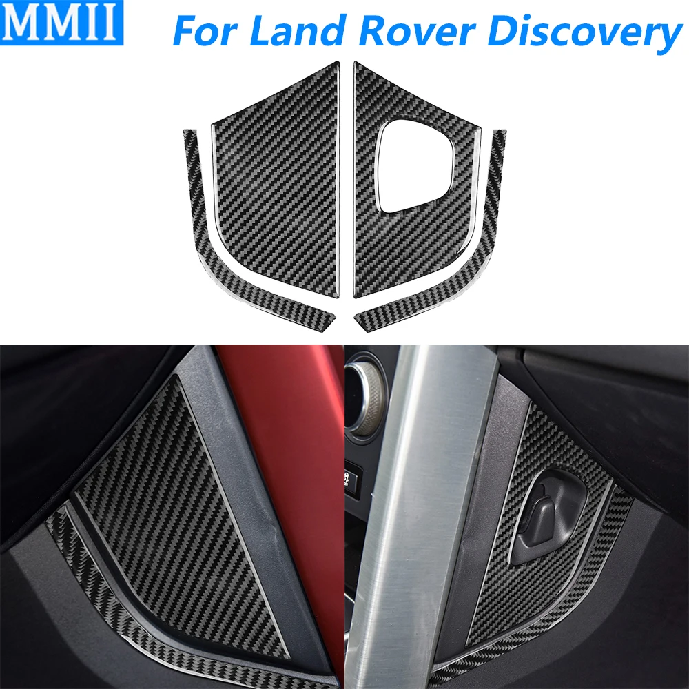 

For Land Rover Discovery Sport 2015-2019 Carbon Fiber Center Console Both Side Panel Decorative Cover Car Accessories Sticker