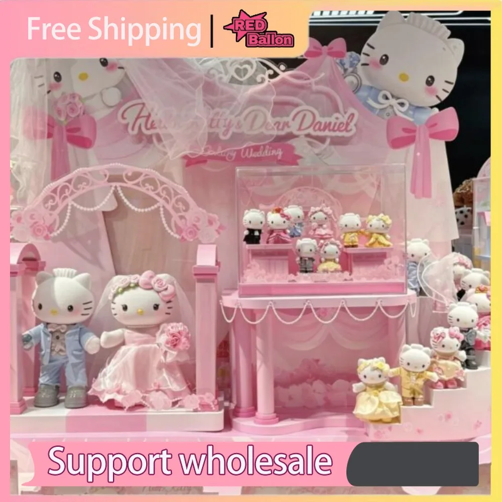 Offizielle TOP TOY Hello Kitty & Dear Daniel Century Wedding Blind Box |   Mode-Kunst-Spielzeug Sammlerfigur |   Süßes Paargeschenk