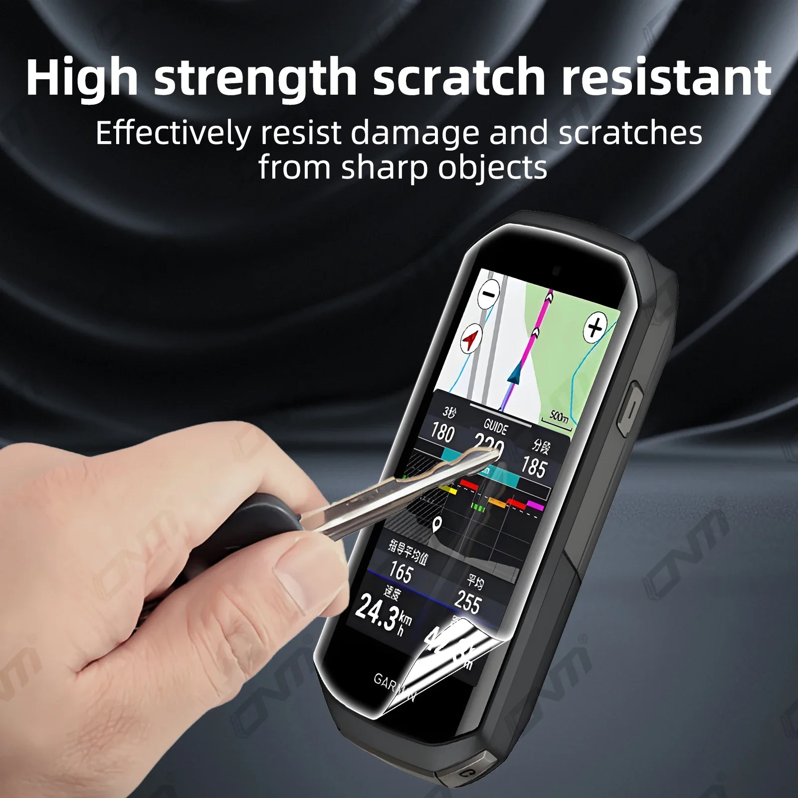 Hydrogel Film for Garmin Edge 1050 Screen Protector Anti-scratch, HD Clear Full Coverage Soft Protective Film Accessories