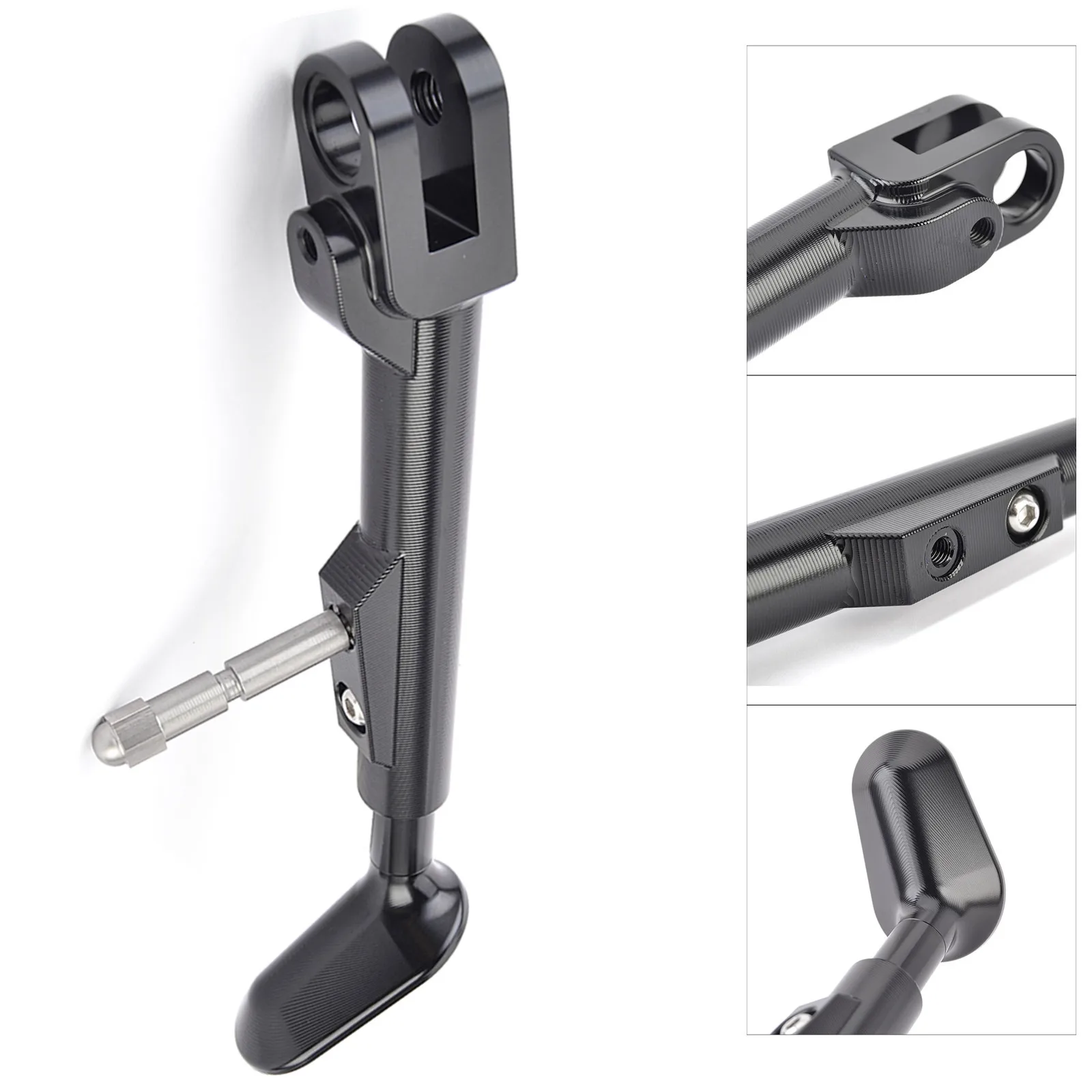 For Kawasaki Z900 2025 2026 Z 900 Adjustable Kickstand Foot Side Stand Support Parking Bracket Motorcycle Accessories