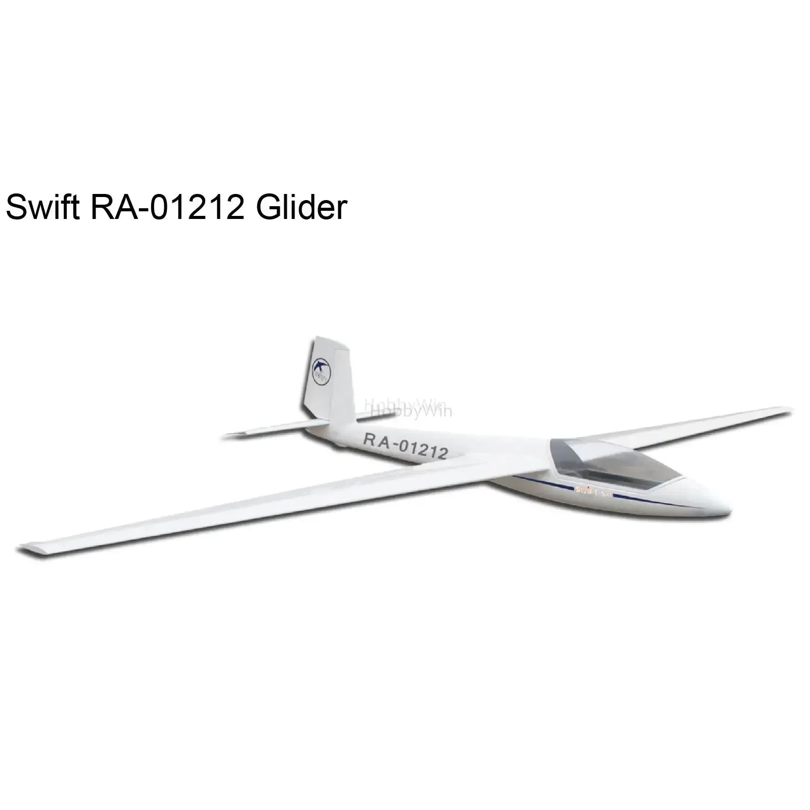 FlyFly Hobby Marganski Swift S-1 RA-01212 Glider 2500mm ARF with E-Retract RC Model Sailplane