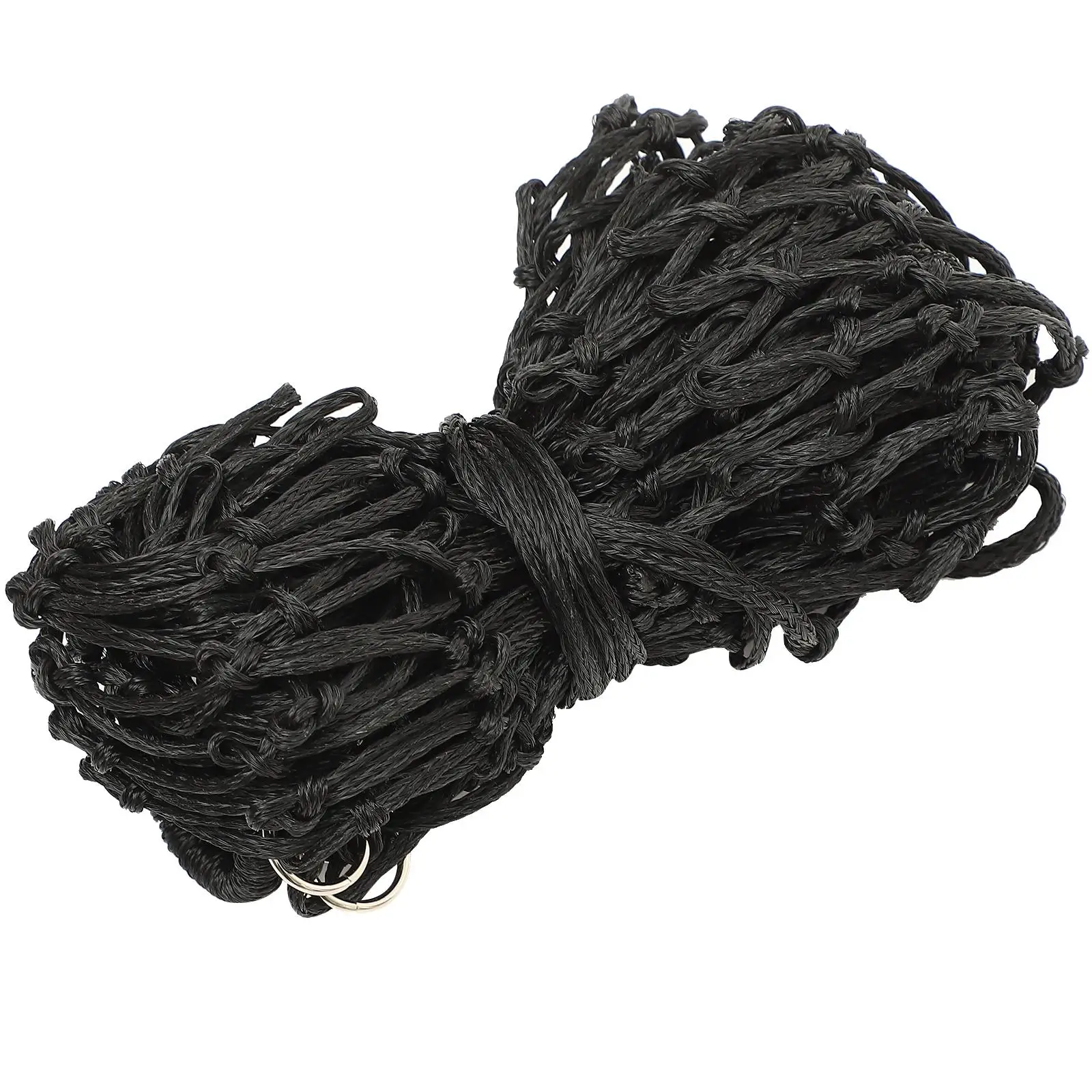 Slow Feeder Hay Nets Durable Nylon Pouch Goat Feeders with Two Ropes Horse Straw Bag Storage Practical
