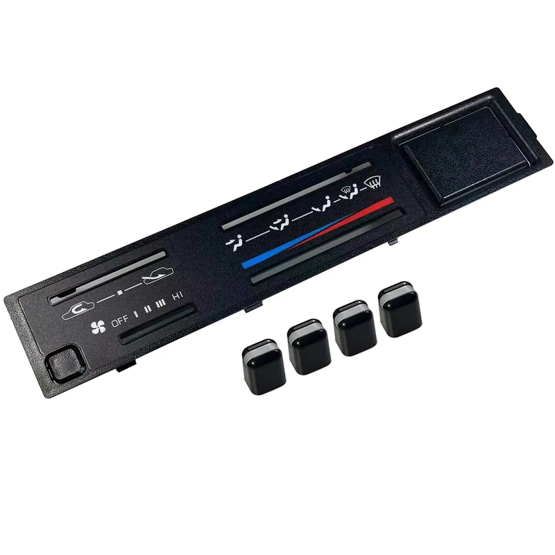 Heater Climate Control Faceplate With 4 Knobs Fit For Toyota Pickup 4Runner 1984 1985 1986 1987 1988 55519-89143