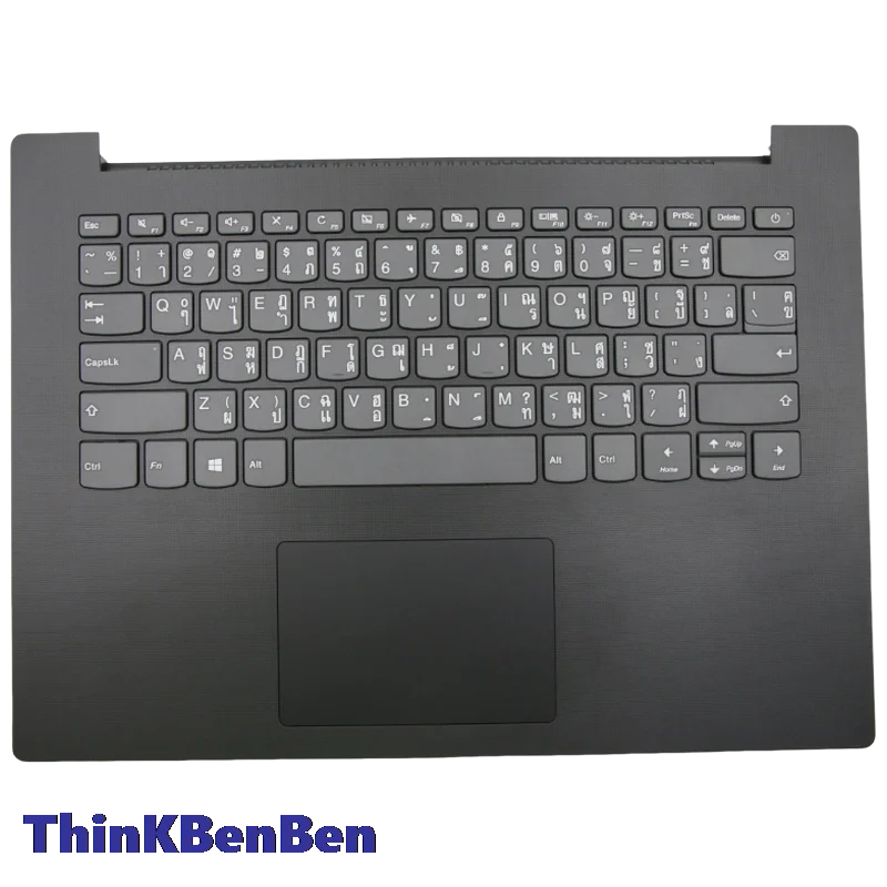 TH Thai Black Keyboard Upper Case Palmrest Shell Cover For Lenovo Ideapad 130 330C 14 14IKB 14AST 5CB0R34890