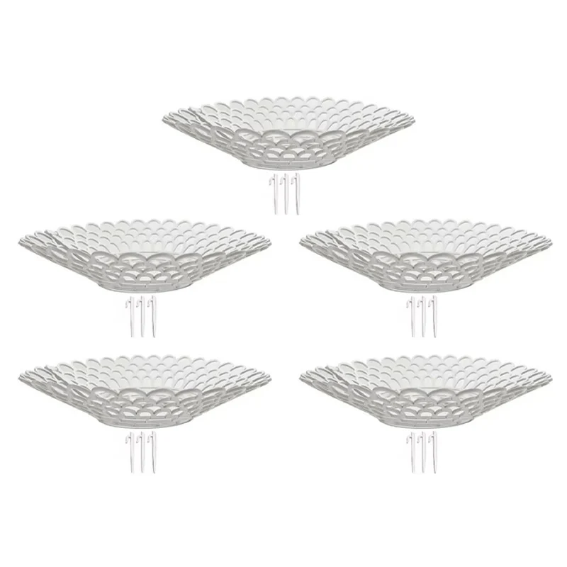 High Quality Strawberry Supports Strawberry Tray With 3 Sturdy Support Feet Grow Strawberries Plant Stand Plastic