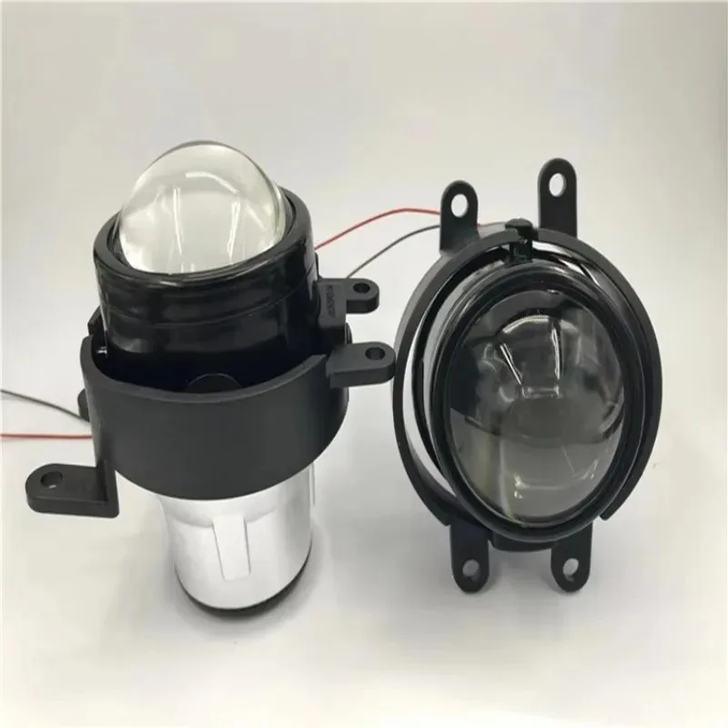 

Для универсальных 2,5-дюймовых противотуманных фар, биксеноновые линзы проектора, противотуманные фары в сборе, дальний ближний свет, модернизированная лампа для вождения автомобиля