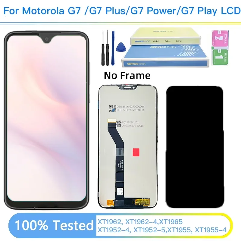 OEM para Motorola Moto G7 Power pantalla LCD Digitalizador de pantalla táctil G7 Play Display G7 Plus piezas de repuesto de pantalla