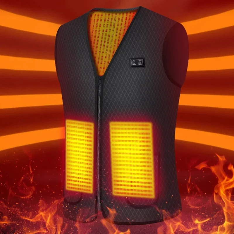 Smart Heating Vest - USB-Powered Thermal Wear with APP Control, Lightweight Electric Warming Vest for Men & Women