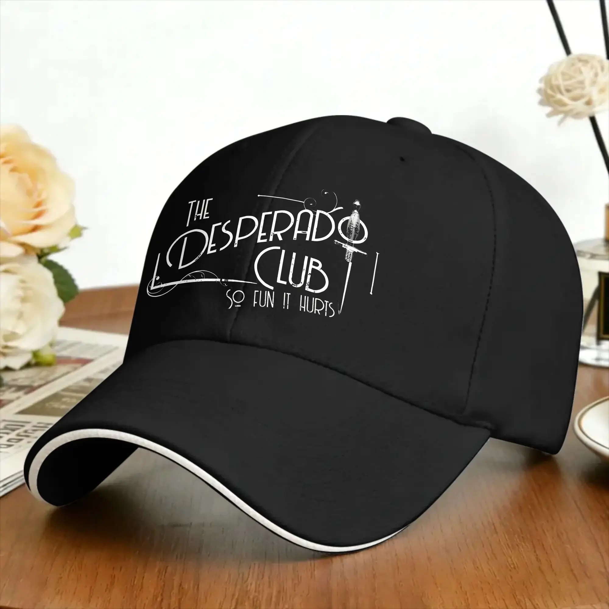 Dungeon Crawler Carl Desperado Club Sun Baseball Cap  Summer Stylish Hip Hop Hats For Men Running Hippie Baseball Caps