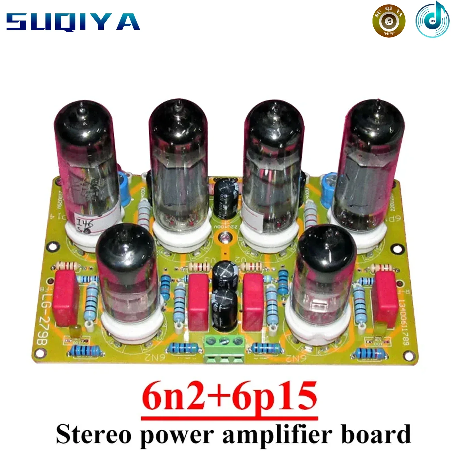 

6n2 6p15 Dynaco Push-pull Line Vacuum Tube Amplifier Board High Power Low-noise Low-distortion 2-channel Stereo Amplifier Audio