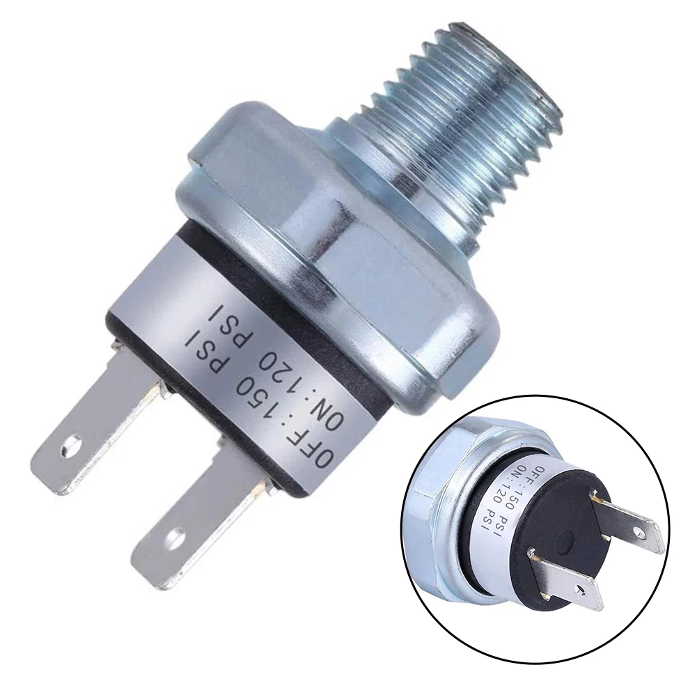 2Pcs Pressure Switch 120-150 PSI Air Compressor Pressure Switch 1/4