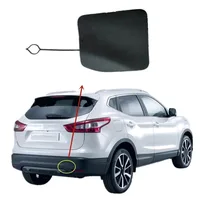 Reemplazo directo para Nissan Qashqai J11 2015-2018 85071-DF30A gancho de remolque para parachoques trasero cubierta de ojo embellecedor tapa de cubierta de remolque