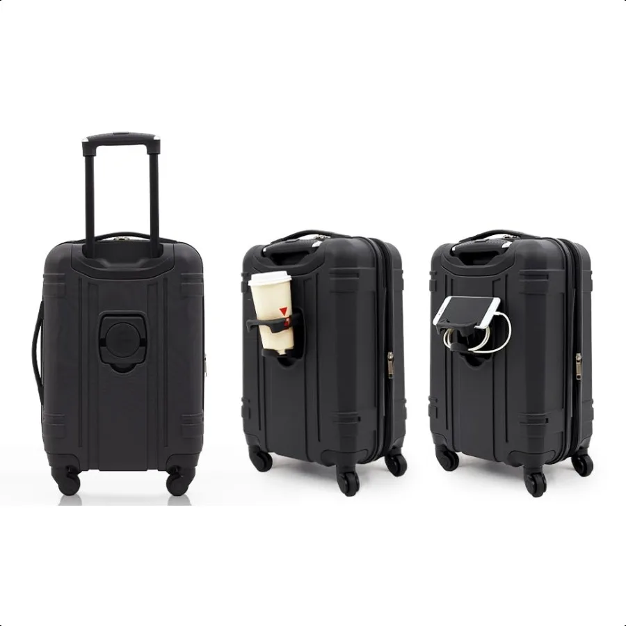 20 Astral Hardside CarryOn Lage Preto